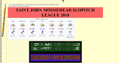 Desktop Screenshot of mooseheadslopitch.com